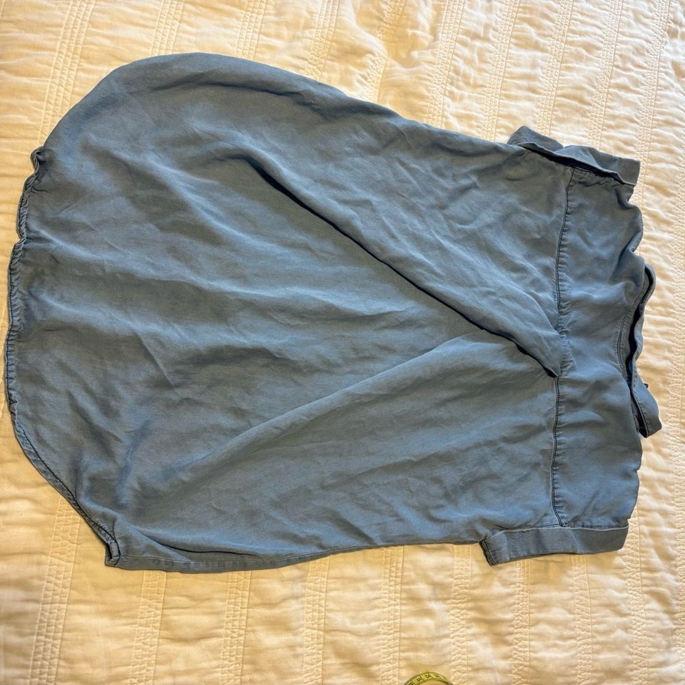 Cato Button-Up Top Blue - Picture 5 of 5